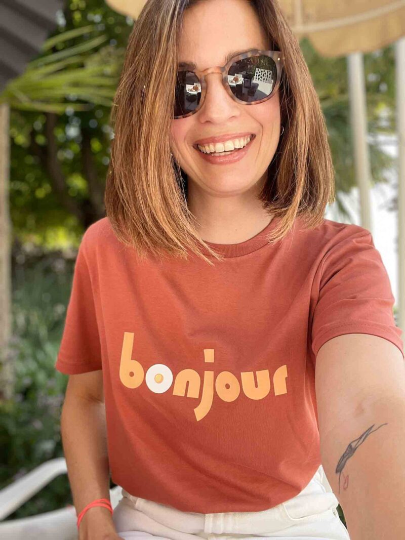 T-Shirt Bonjour - immagine 2